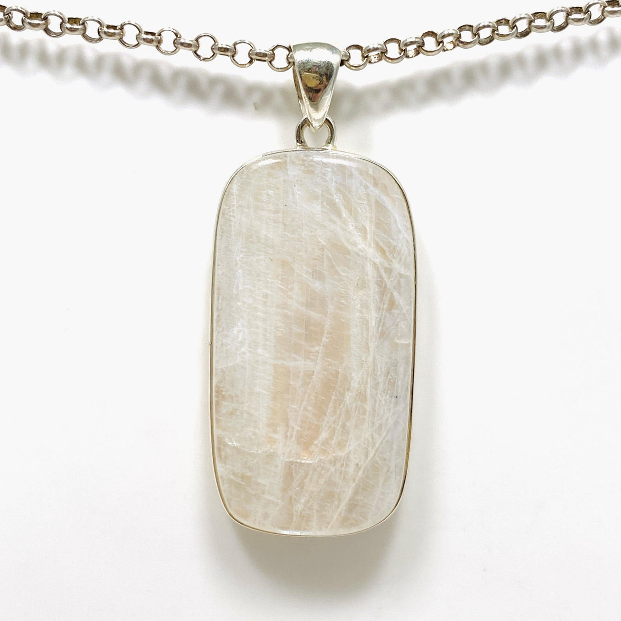 Moonstone Rectangular Pendant KPGJ4257 - Nature's Magick