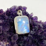 Moonstone Rectangular Pendant KPGJ4260 - Nature's Magick