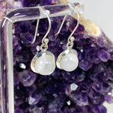 Moonstone Round Earrings KEGJ1400 - Nature's Magick