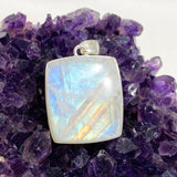 Moonstone Square Pendant KPGJ4258 - Nature's Magick