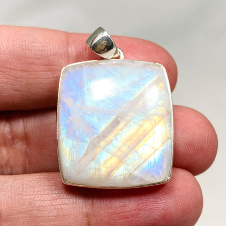 Moonstone Square Pendant KPGJ4258 - Nature's Magick