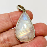 Moonstone Teardrop Cabochon Pendant THP-32