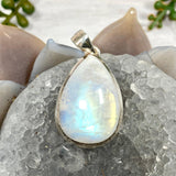 Moonstone teardrop pendant KPGJ2796 - Nature's Magick