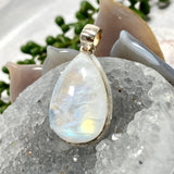 Moonstone teardrop pendant KPGJ2796 - Nature's Magick