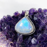 Moonstone Teardrop Pendant KPGJ4029 - Nature's Magick