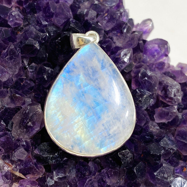 Moonstone Teardrop Pendant KPGJ4249 - Nature's Magick