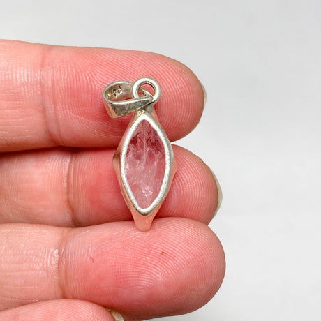 Morganite Faceted Marquise Pendant PPGJ689 - Nature's Magick