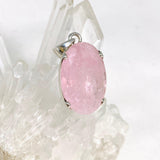 Morganite Faceted Oval Pendant PPGJ685 - Nature's Magick