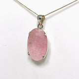 Morganite Faceted Oval Pendant PPGJ685 - Nature's Magick
