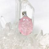 Morganite Faceted Oval Pendant PPGJ688 - Nature's Magick