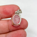 Morganite Faceted Oval Pendant PPGJ688 - Nature's Magick