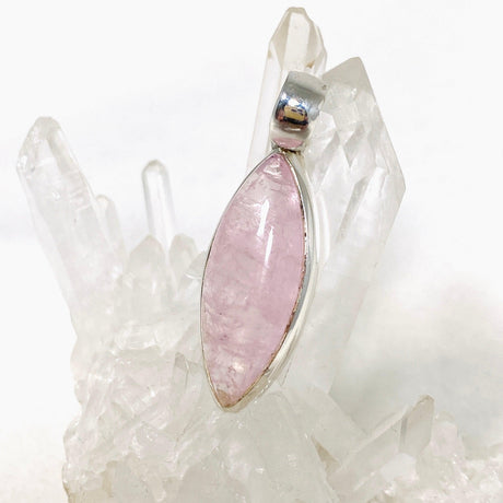 Morganite Marquise Pendant PPGJ690 - Nature's Magick