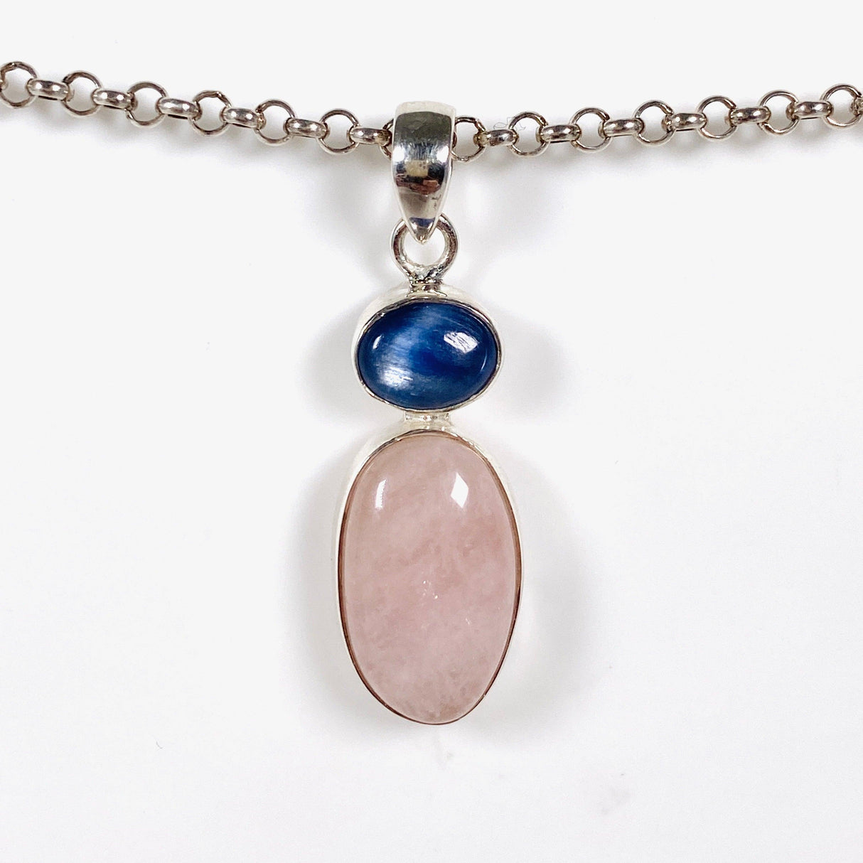 Morganite Multi Stone Pendant LPGJ-03 - Nature's Magick