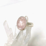 Morganite Oval Ring Size 7 PRGJ446 - Nature's Magick