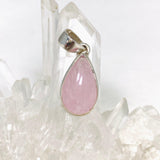 Morganite Teardrop Pendant PPGJ682 - Nature's Magick