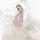 Morganite Teardrop Pendant PPGJ682 - Nature's Magick