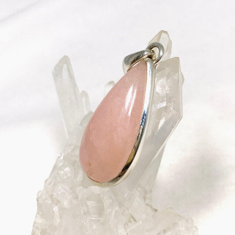 Morganite Teardrop Pendant PPGJ684 - Nature's Magick