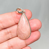 Morganite Teardrop Pendant PPGJ684 - Nature's Magick