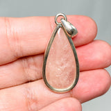 Morganite Teardrop Pendant PPGJ684 - Nature's Magick