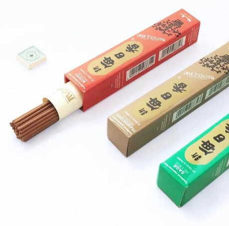 Morning Star Myrrh incense sticks by Nippon Kodo, 50 stick packet
