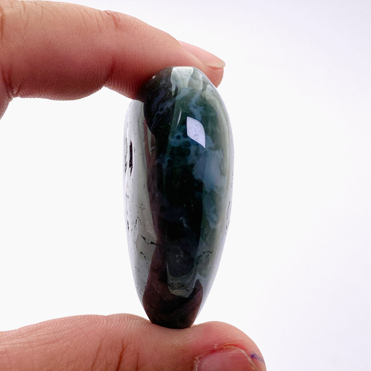 Moss Agate Heart MAH-04