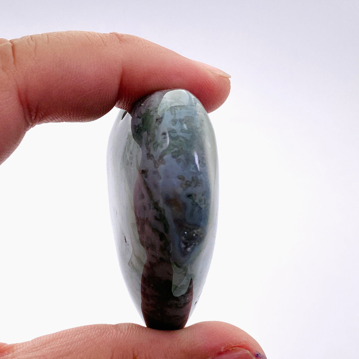 Moss Agate Heart MAH-04