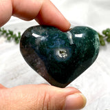 Moss Agate Heart MOSH-01 - Nature's Magick