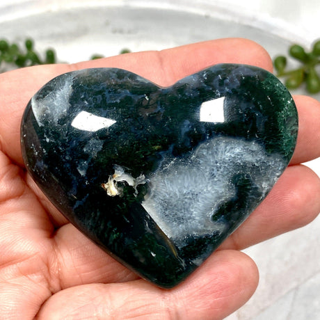 moss agate heart MOSH-05 - Nature's Magick