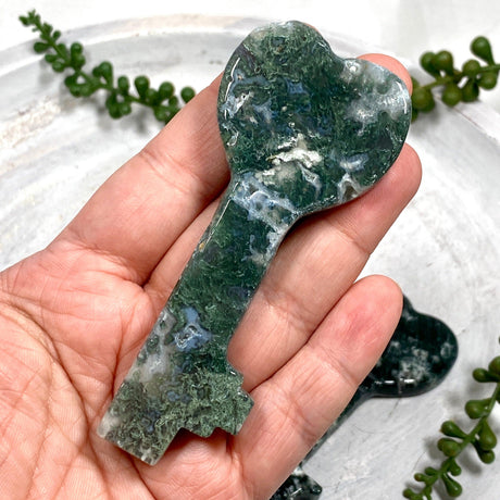 Moss Agate key MKEY - Nature's Magick