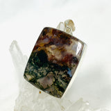 Moss Agate Rectangular Pendant KPGJ3629 - Nature's Magick