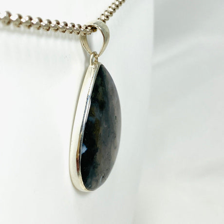 Moss Agate Teardrop Pendant KPGJ3623 - Nature's Magick