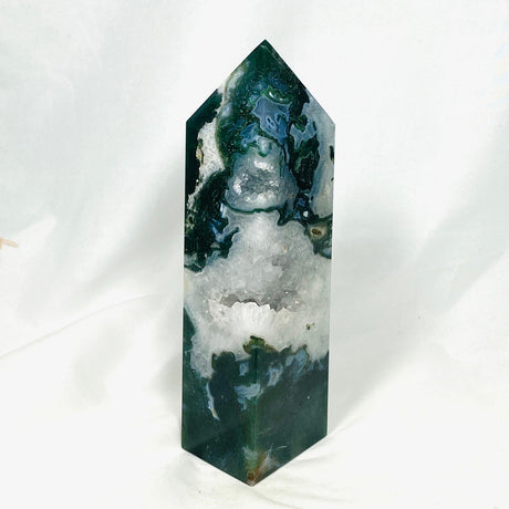 Moss Agate Tower MAO-03 - Nature's Magick