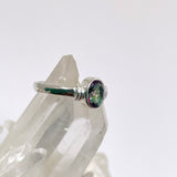 Mystic Topaz Oval Faceted Stone in a Decorative Setting R4831