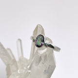 Mystic Topaz Oval Faceted Stone in a Decorative Setting R4831
