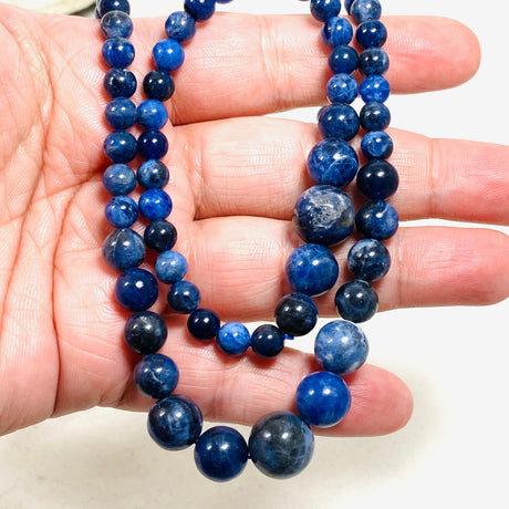 Natural Gemstone Graduated Beads Necklace and Bracelet Set - Nature's Magick