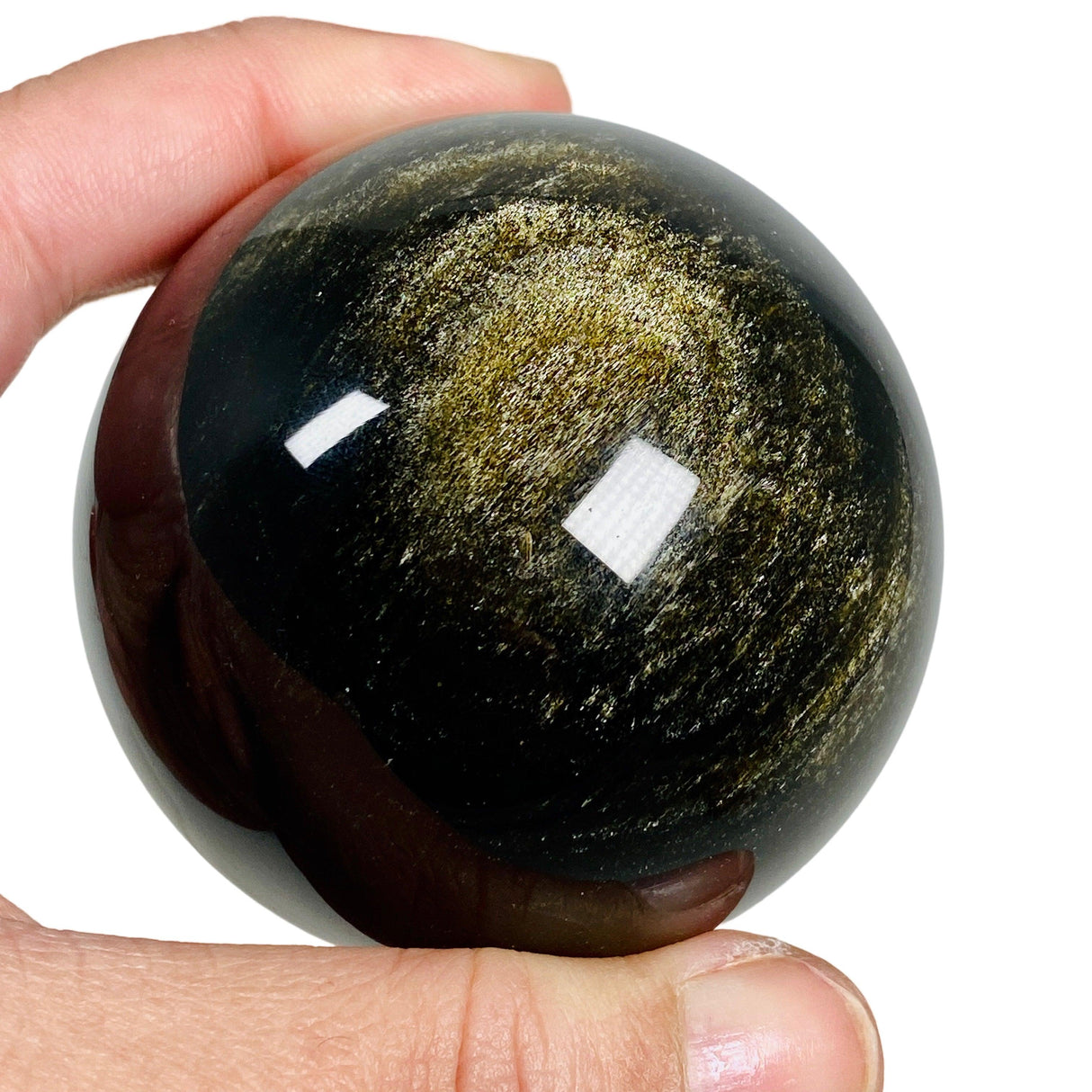 Obsidian Sphere GOBS-04 - Nature's Magick