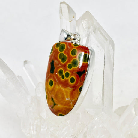 Ocean Jasper Freeform Pendant KPGJ4211 - Nature's Magick