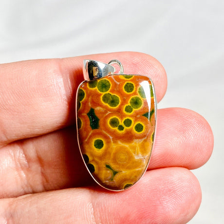 Ocean Jasper Freeform Pendant KPGJ4211 - Nature's Magick