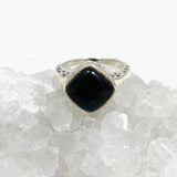 Onyx Boho Style Square Ring R3911 - Nature's Magick