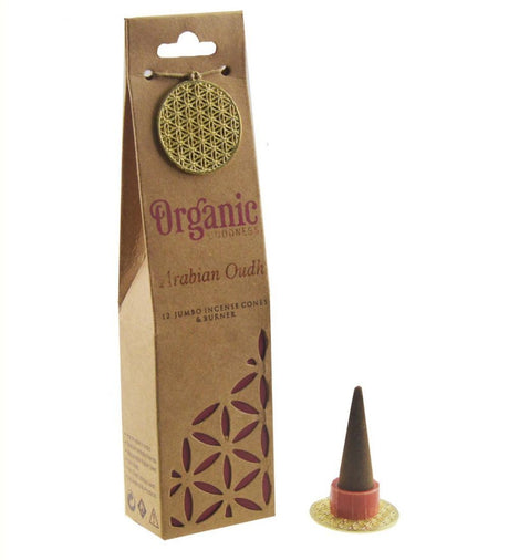 Organic Goodness Arabian Oudh Incense Cones by Nature's Magick