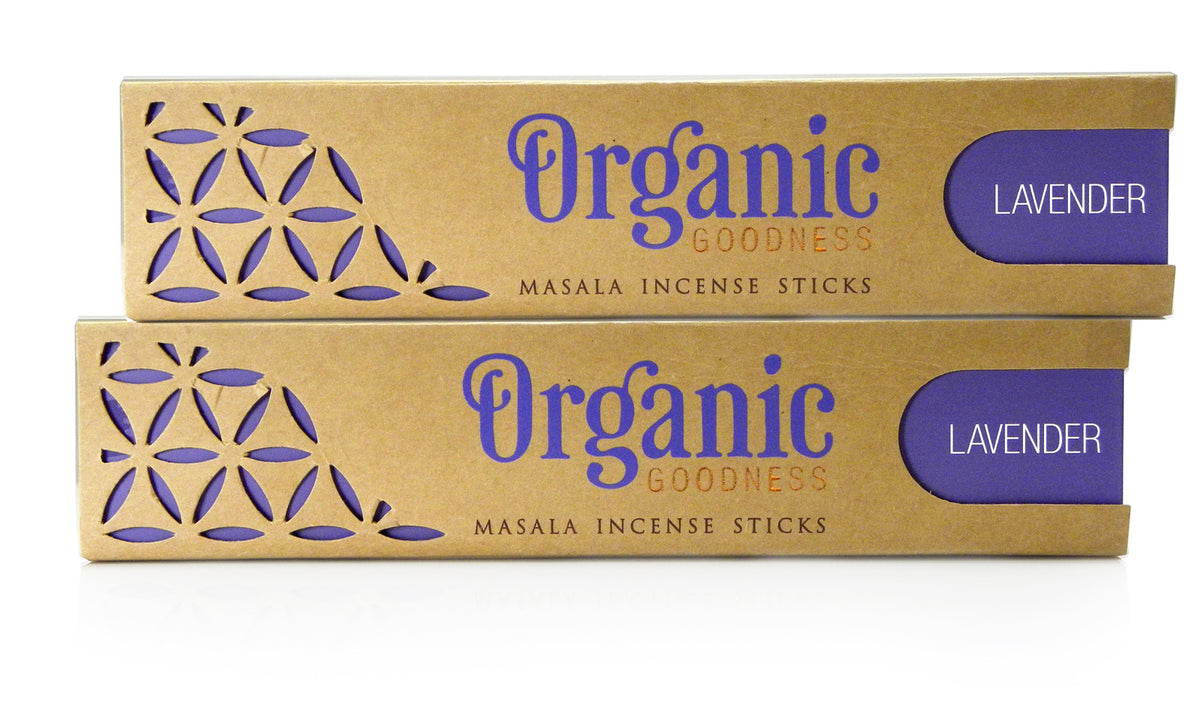 Organic Goodness Lavender Masala Incense 15g by Nature's Magick