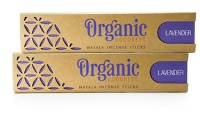Organic Goodness Lavender Masala Incense 15g by Nature's Magick