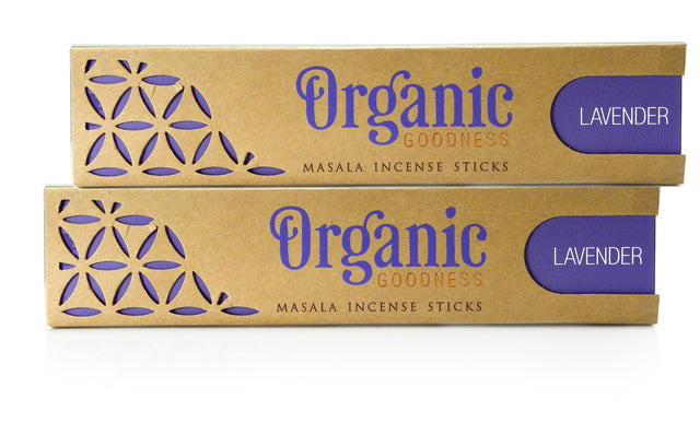 Organic Goodness Lavender Masala Incense 15g by Nature's Magick