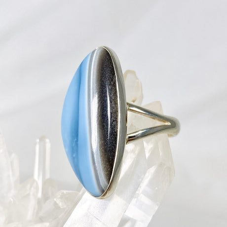 Owyhee 'Blue Opal' freeform ring s.9 KRGJ2327 - Nature's Magick