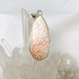 Peach Scolecite Teardrop Pendant KPGJ4520 - Nature's Magick