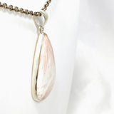 Peach Scolecite Teardrop Pendant KPGJ4521 - Nature's Magick