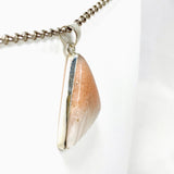 Peach Scolecite Triangle Pendant KPGJ4525 - Nature's Magick