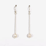 Pearl drop earrings E2590 - Nature's Magick