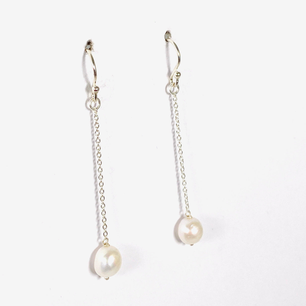 Pearl drop earrings E2590 - Nature's Magick