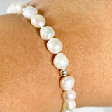 Pearl gemstone bracelet - Nature's Magick